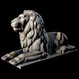 LionStatueKneeling