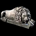 LionStatueLaying