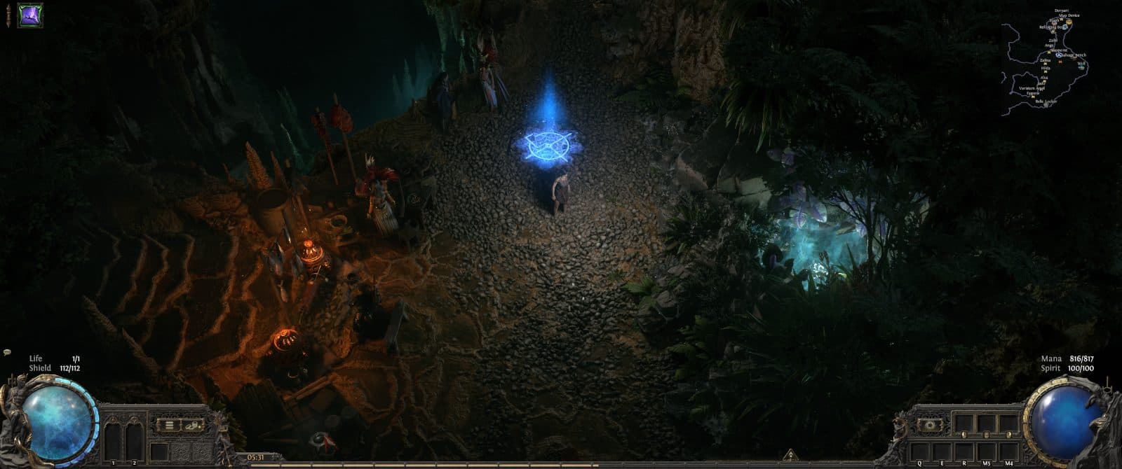 A Moment's Respite, a Path of Exile 2 hideout built in Limestone Hideout by suibee