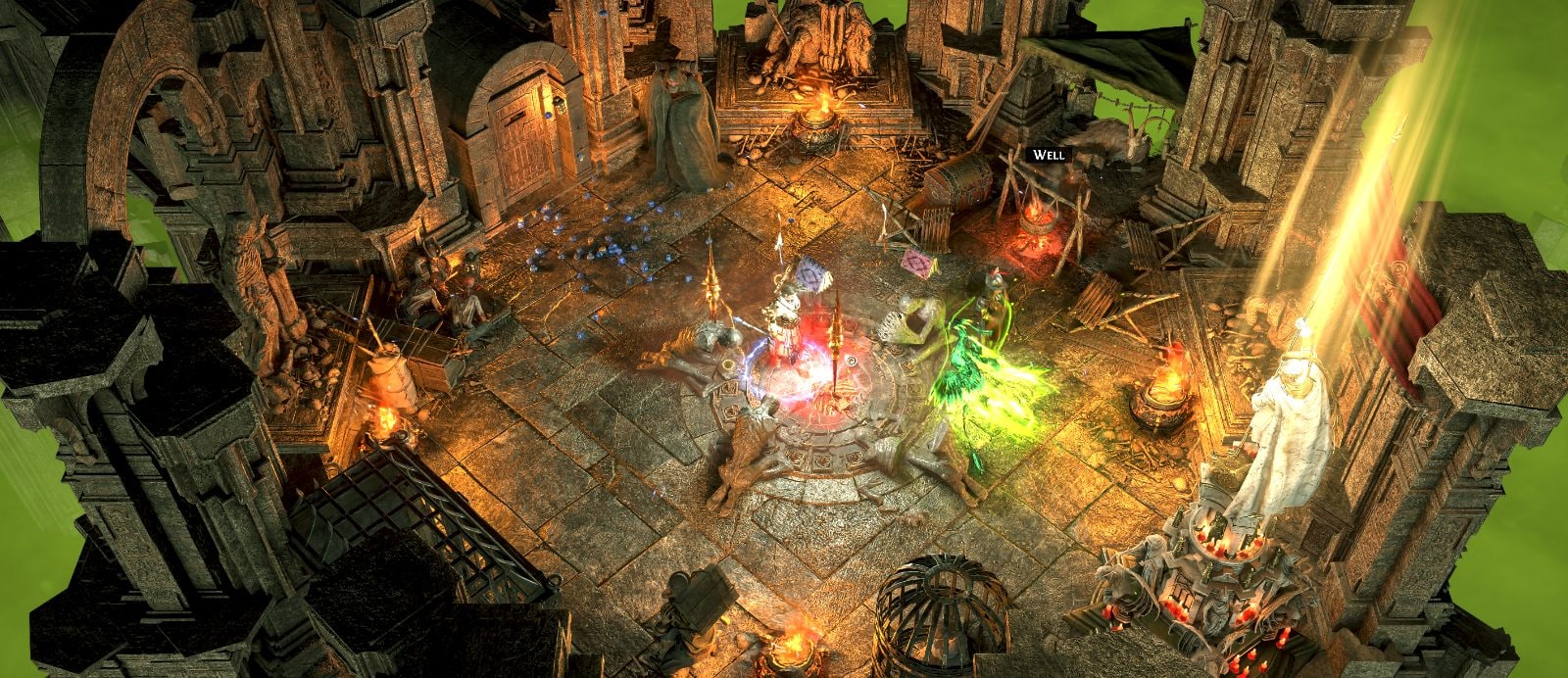 Black Cathedral Shop, a Path of Exile 2 hideout built in Black Cathedral Hideout by xonar69