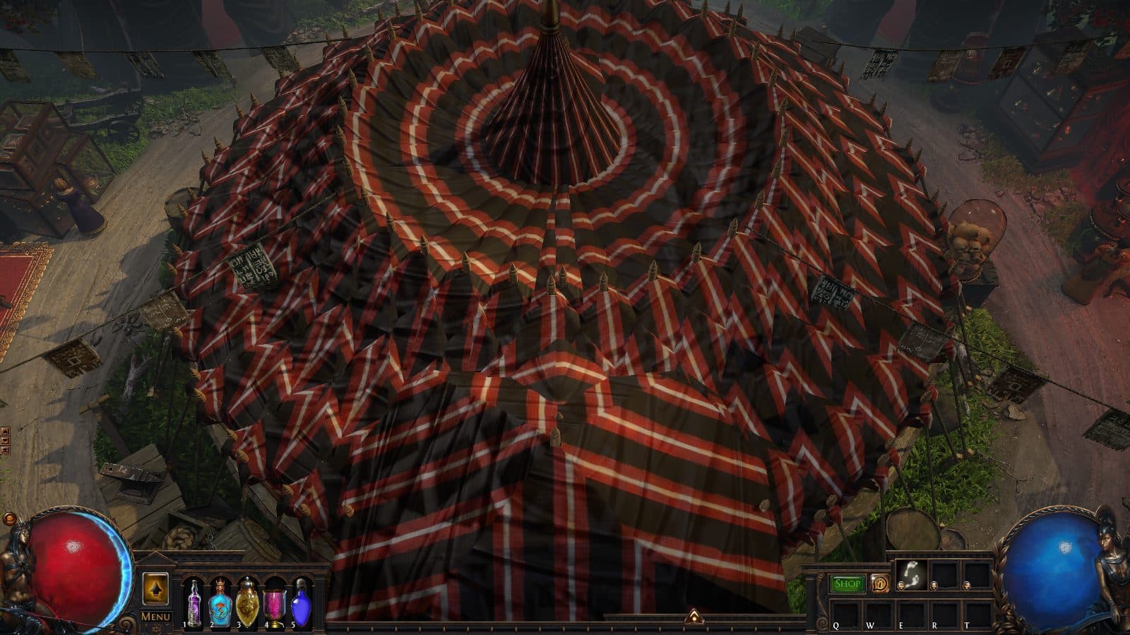 Circus, a Path of Exile 1 hideout built in Vast Plains Hideout by arthur-von-schreyer