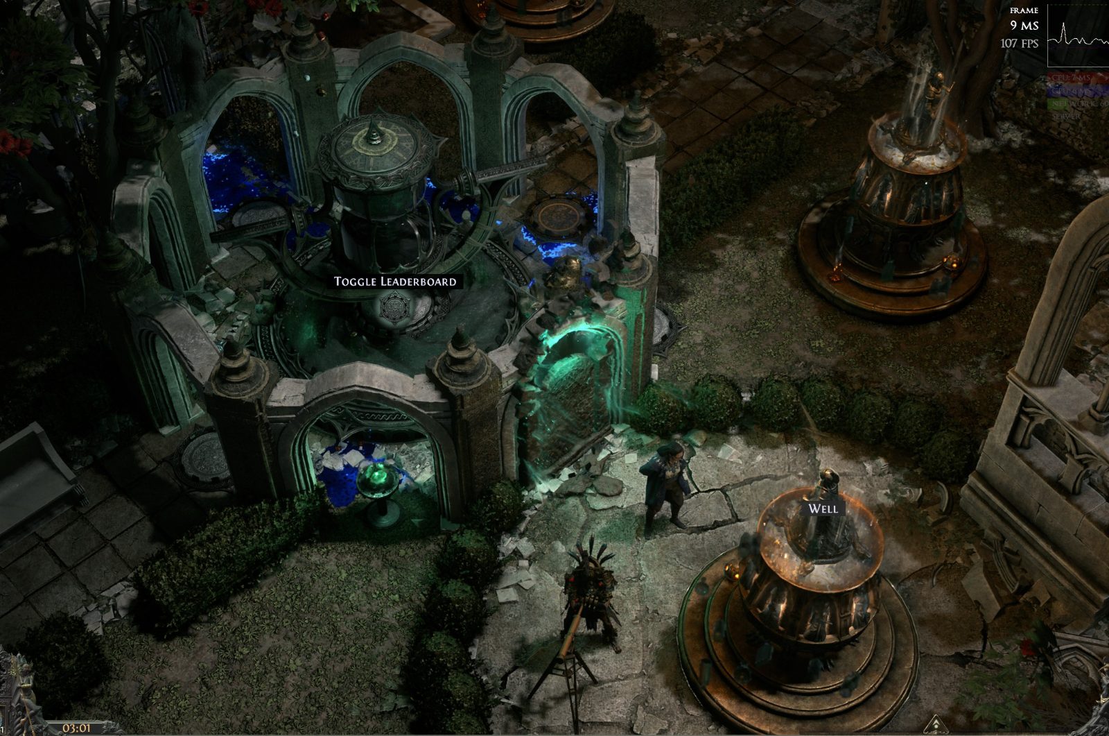 Forgotten Temple of God, a Path of Exile 2 hideout built in Saints End Monastery Hideout by hadron