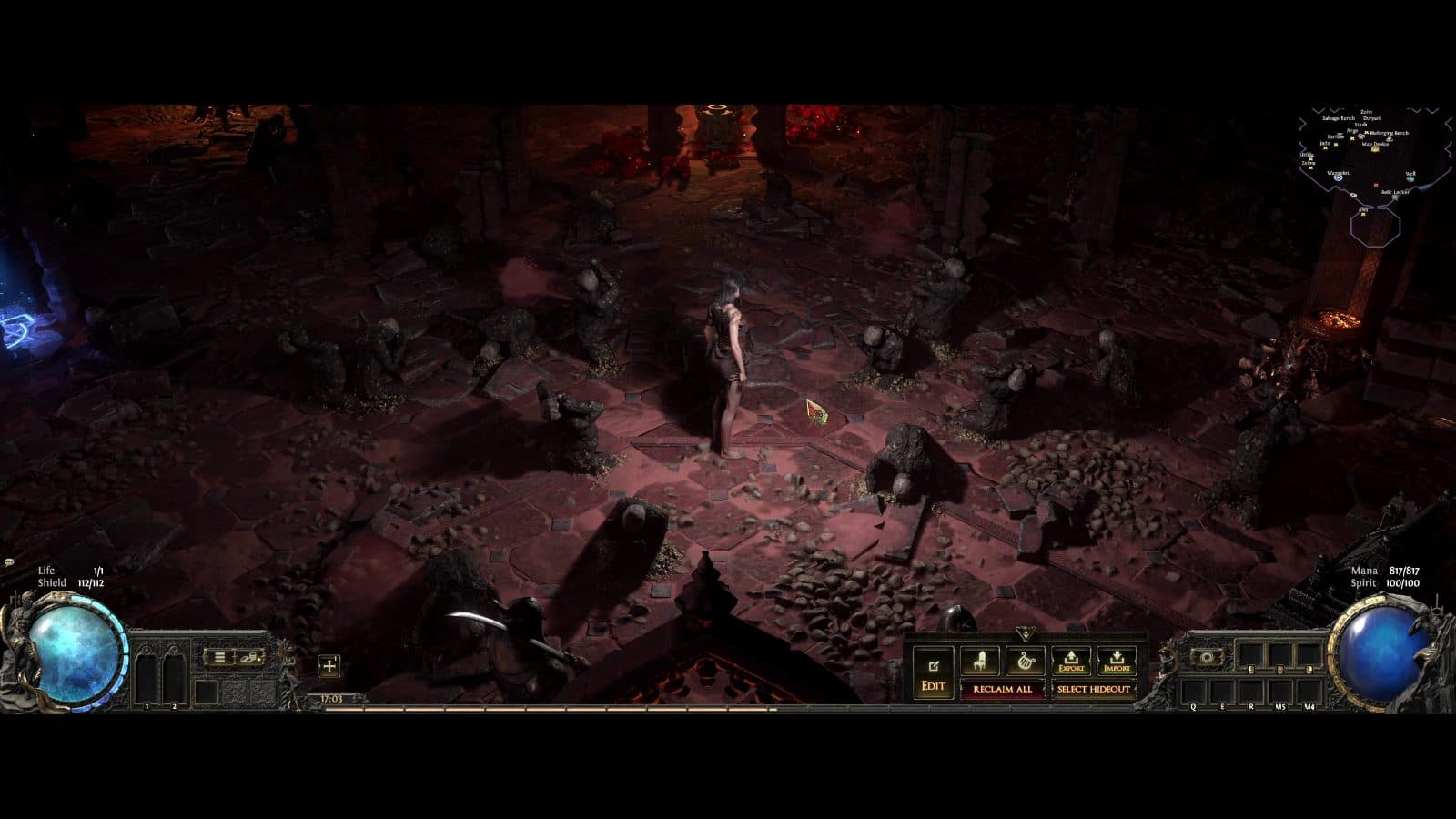 In Zana's wake, a Path of Exile 2 hideout built in Shrine Hideout by suibee