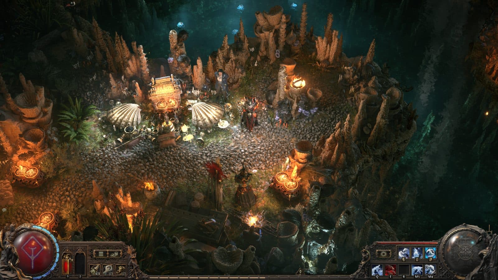 Lithified CCC, a Path of Exile 2 hideout built in Limestone Hideout by searscatalog