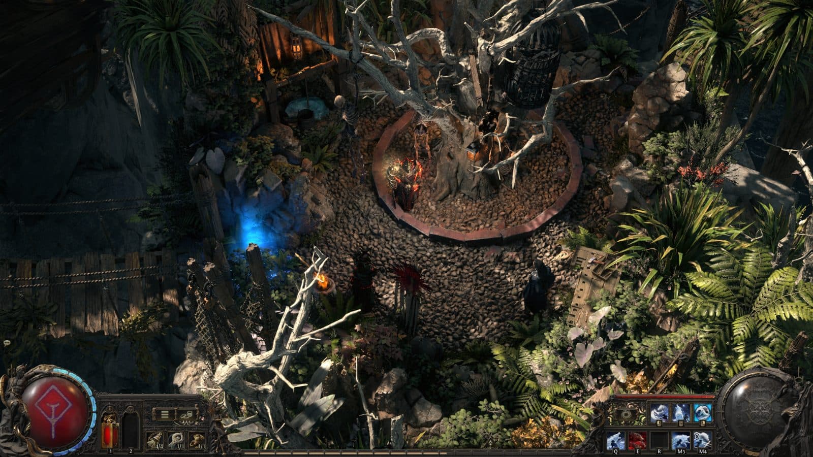 Pirates Exile, a Path of Exile 2 hideout built in Kraken's Cove Hideout by searscatalog
