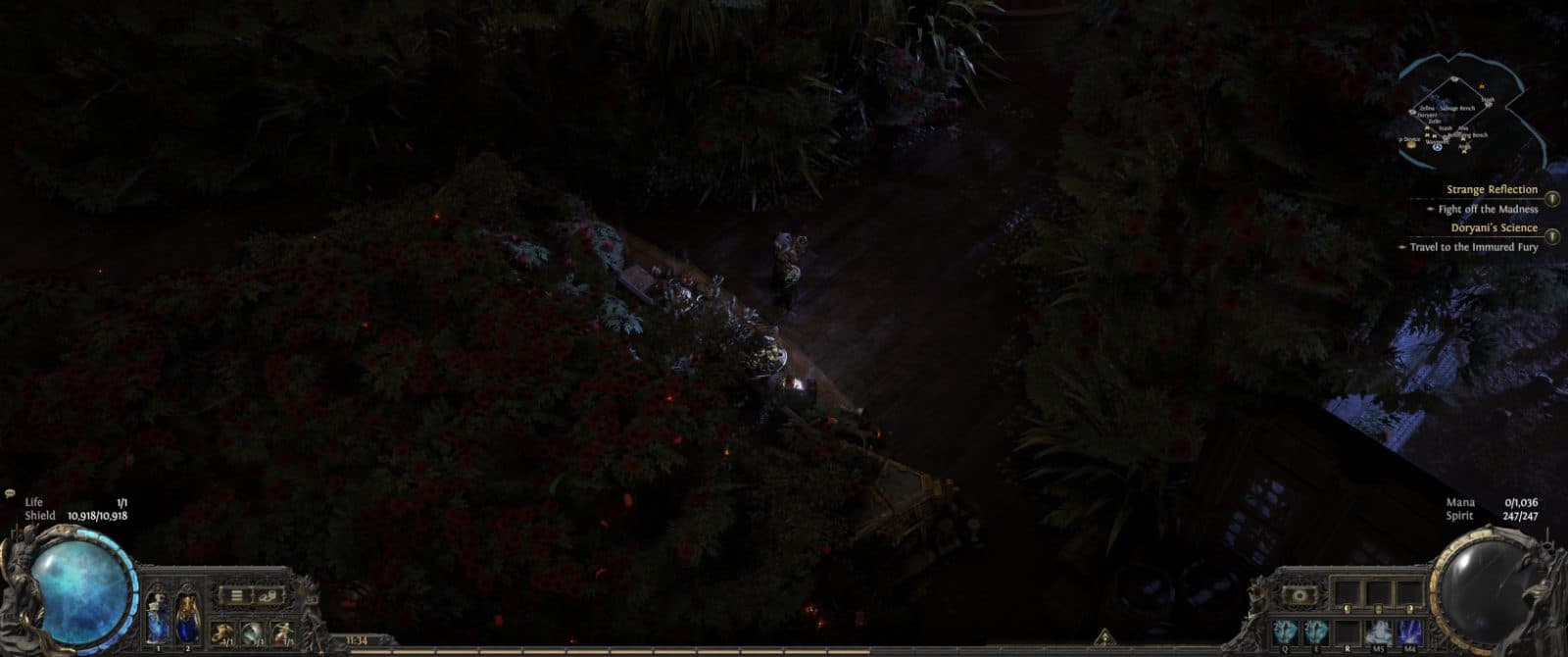 Red Queen's Memory, a Path of Exile 2 hideout built in Bloodreaver Manor Hideout by suibee