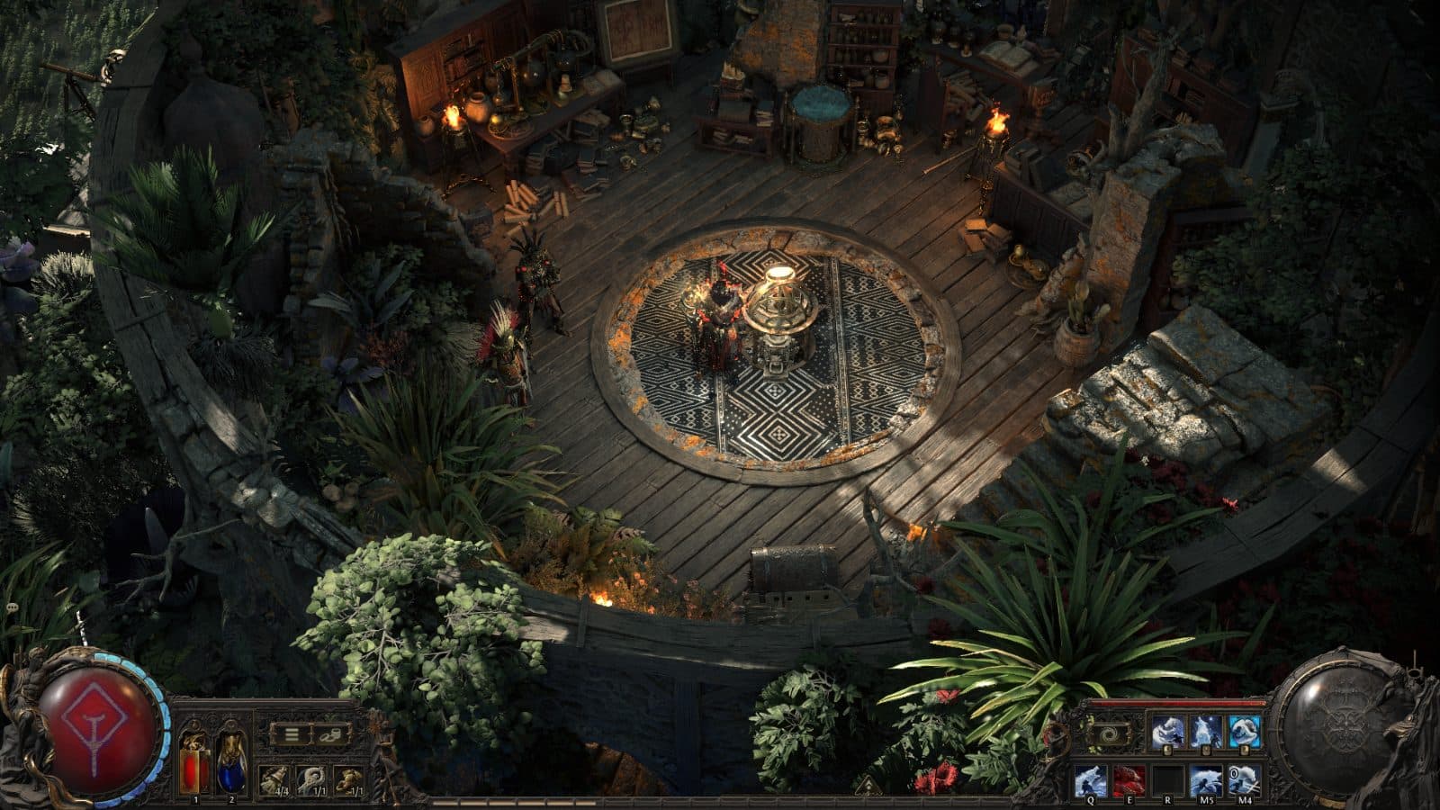 Time Lost Tower, a Path of Exile 2 hideout built in Arcane Isle Hideout by searscatalog