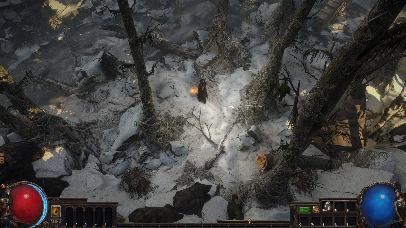 Winter Forest 🥶, a Path of Exile 1 hideout built in Lush Hideout by arthur-von-schreyer