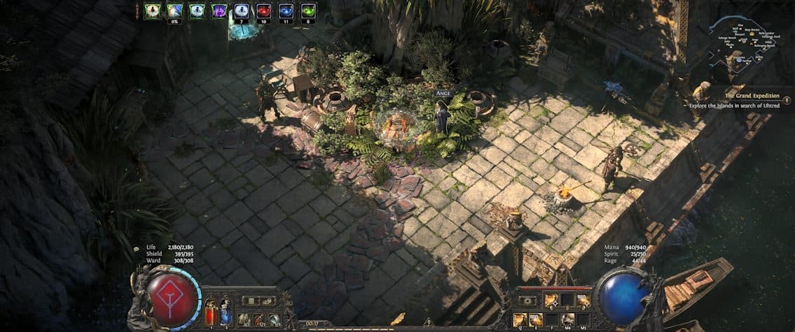 Wooded Canal, a Path of Exile 2 hideout built in Canal Hideout by alterecco