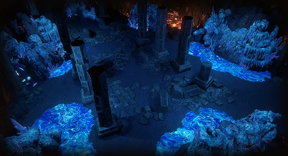Azurite Cavern Hideout preview